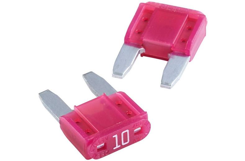Halfords Mini Blade Fuses 10 Amp (FUSE142) Halfords Mini Blade Fuses 10 Amp (FUSE142)