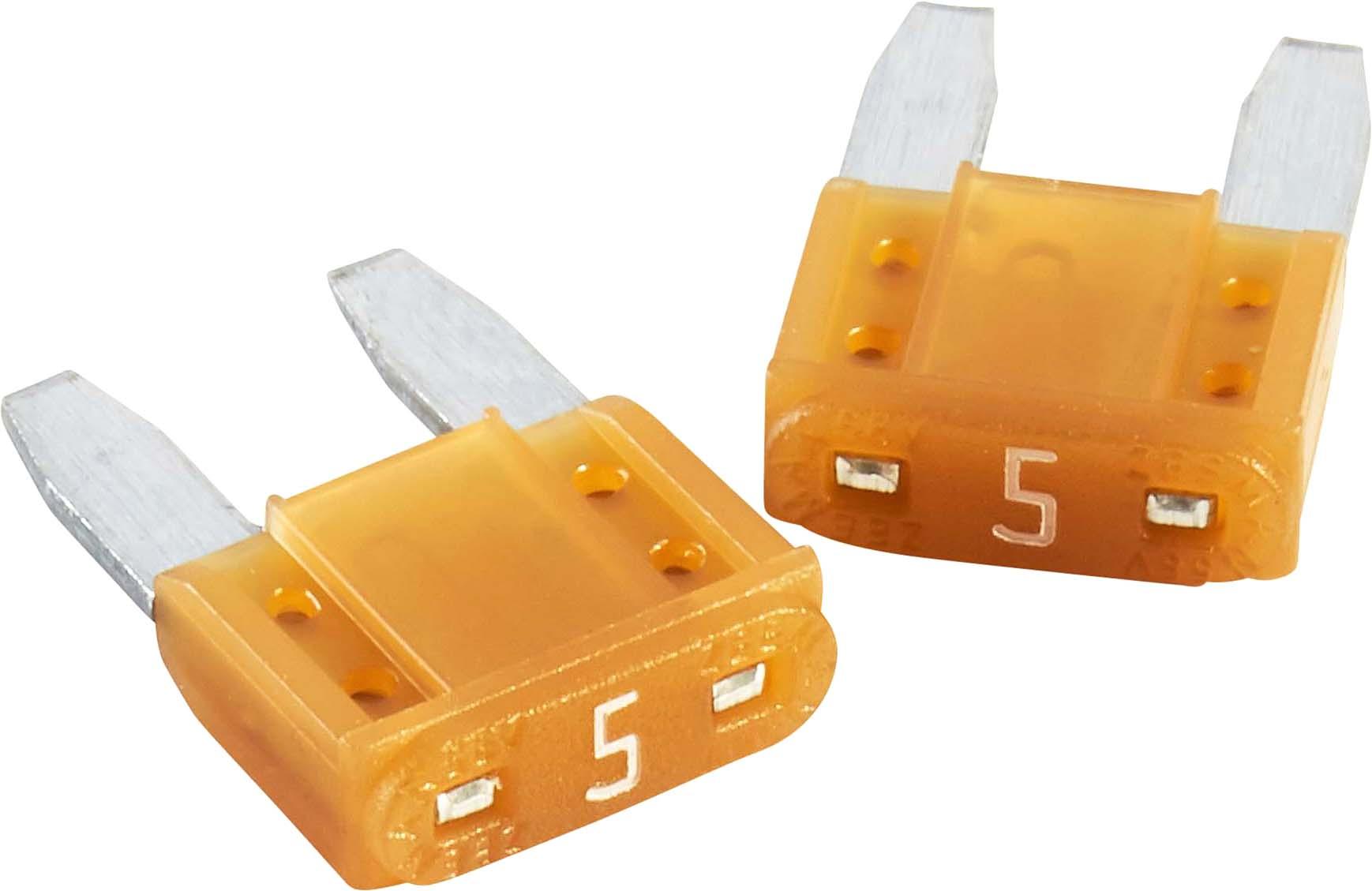 Halfords Mini blade Fuses 5 Amp (FUSE140)