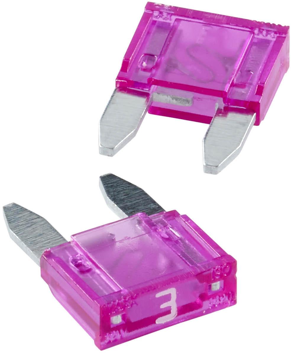 Halfords Mini Blade Fuses 3 Amp (FUSE139)
