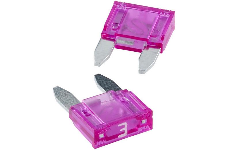 Halfords Mini Blade Fuses 3 Amp (FUSE139) Halfords Mini Blade Fuses 3 Amp (FUSE139)