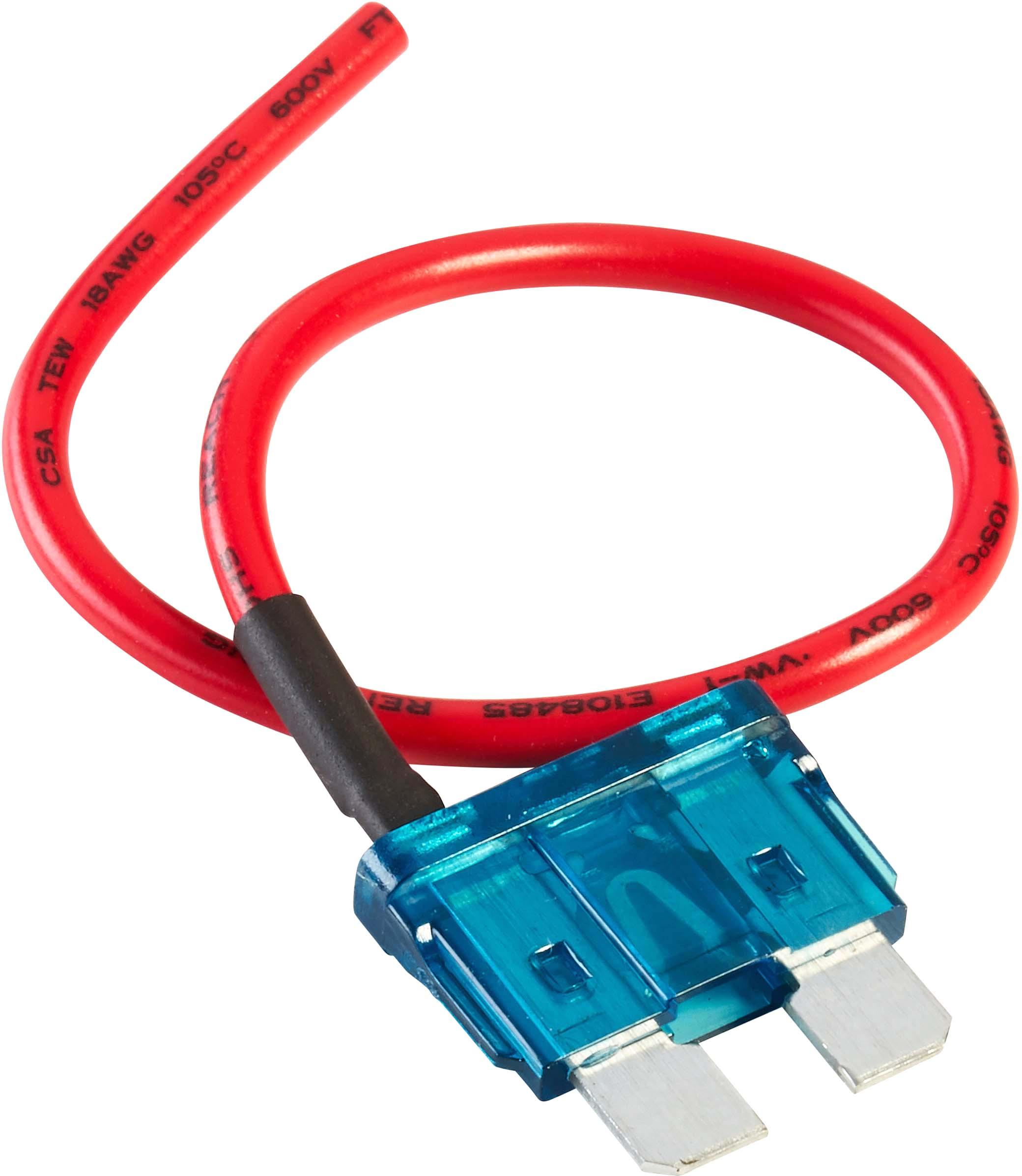 Halfords Blade Fuse + Breakout Wire 15 Amp (FUSE194)