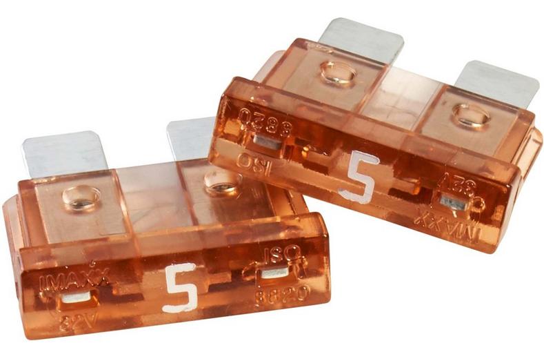 Halfords Blade Fuses 5 Amp (FUSE184) Halfords Blade Fuses 5 Amp (FUSE184)