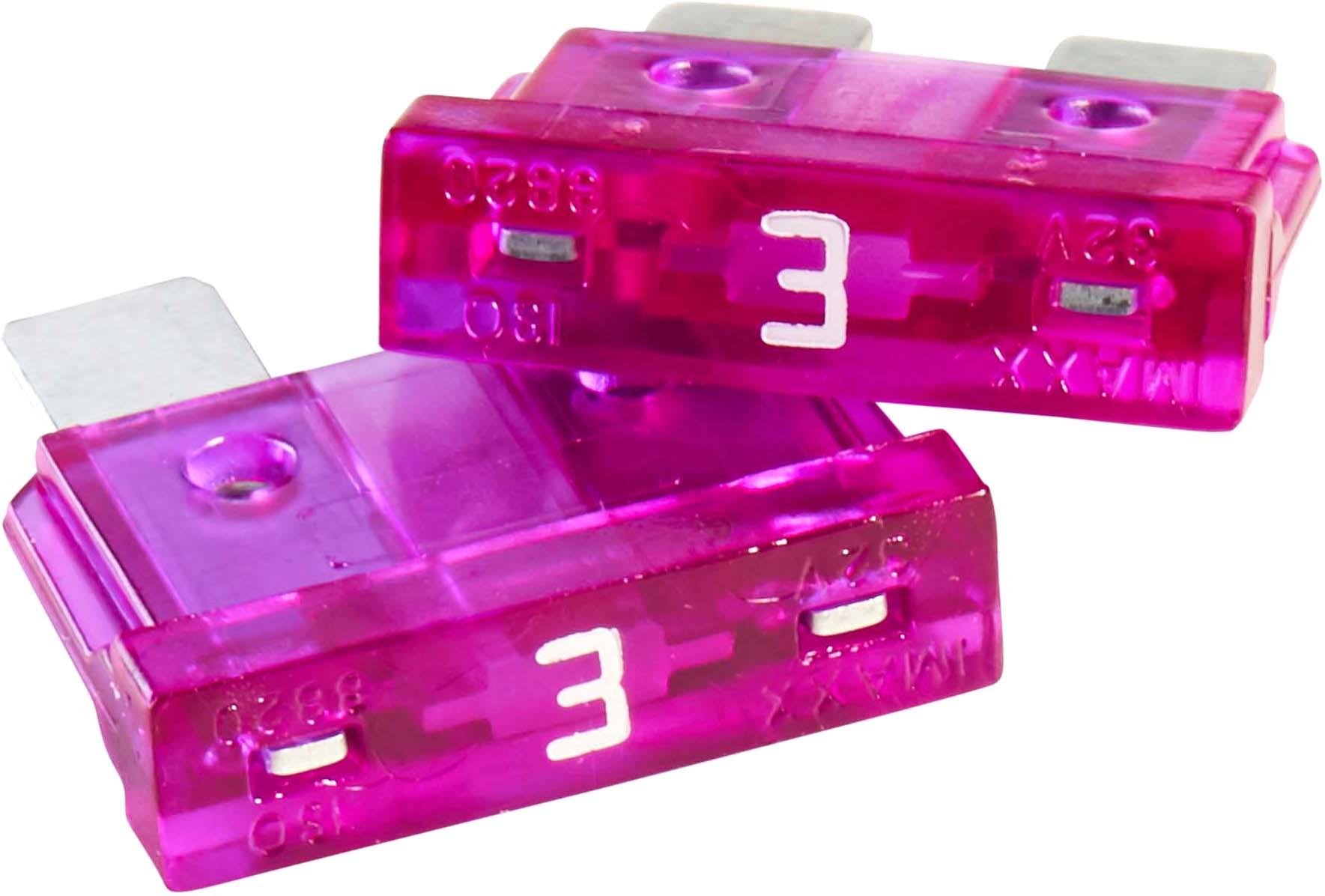 Halfords Blade Fuses 3 Amp (FUSE183)