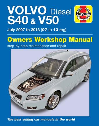 Haynes Volvo S40 & V50 Diesel (07-13) Manual