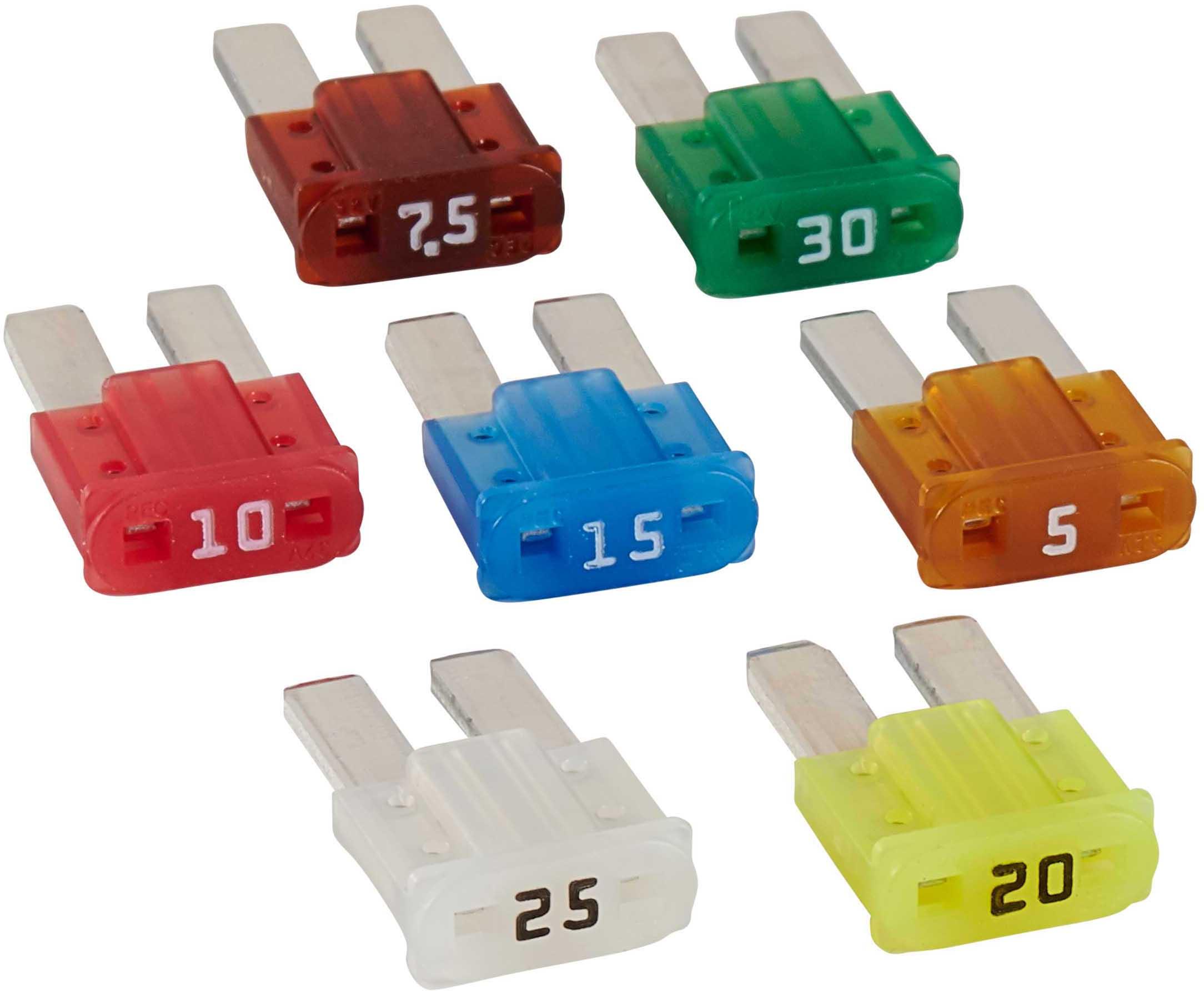 Halfords 2 Micro Prong Fuses 5>30Amp (FUSE137)