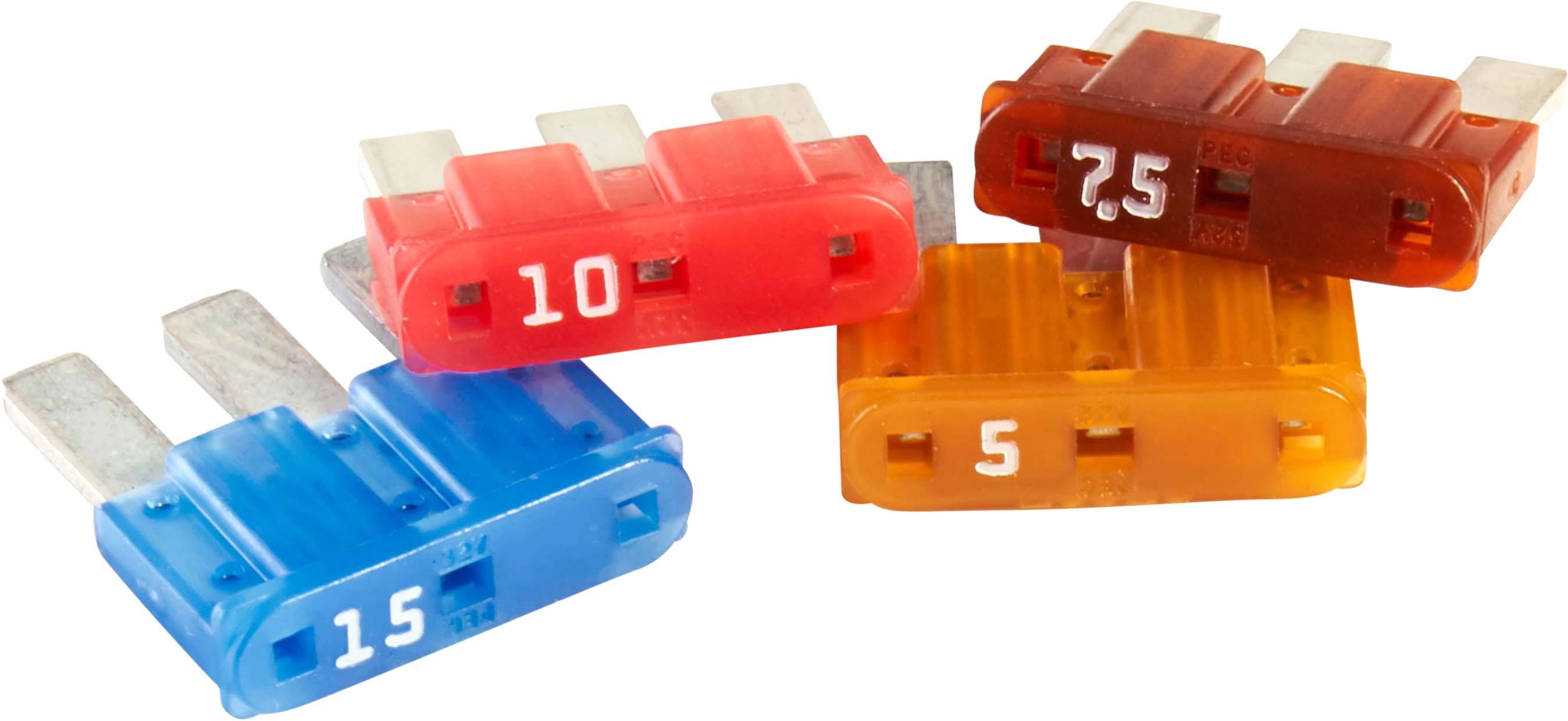Halfords Mini Assorted Prong Fuses 7.5/10/15AMP