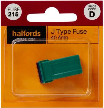 Halfords J Type Slow Blow Fuse 40AMP (FUSE215)