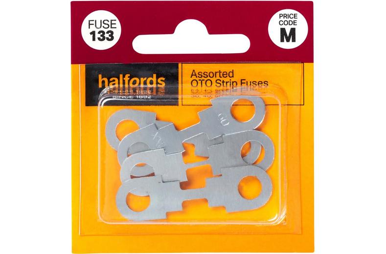 Halfords Assorted OTO Strip Fuses 30>60 Amp (FUSE133) Halfords Assorted OTO Strip Fuses 30>60 Amp (FUSE133)