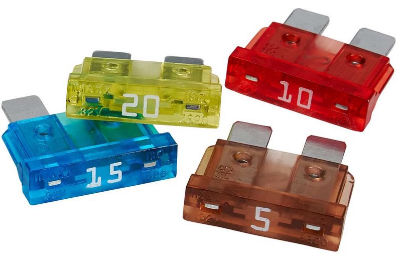 Halfords Assorted Blade Fuses 5/10/15/20 Amp (FUSE180) Halfords Assorted Blade Fuses 5/10/15/20 Amp (FUSE180)