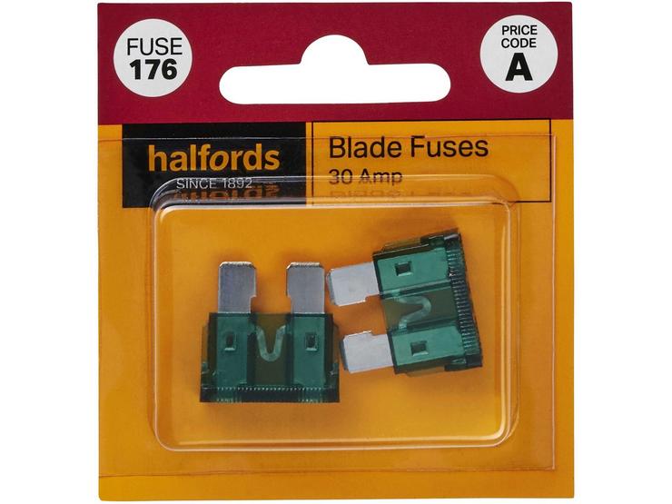 Halfords Blade Fuses 30 Amp (FUSE176)