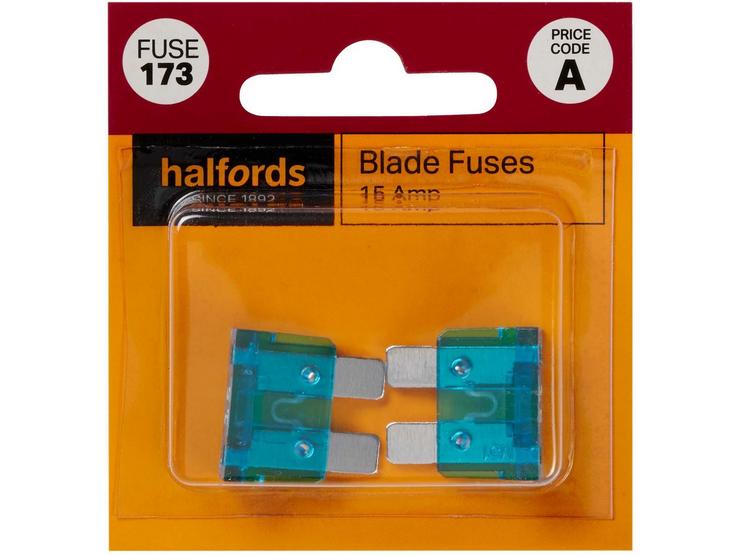 Halfords Blade Fuses 15 Amp (FUSE173)