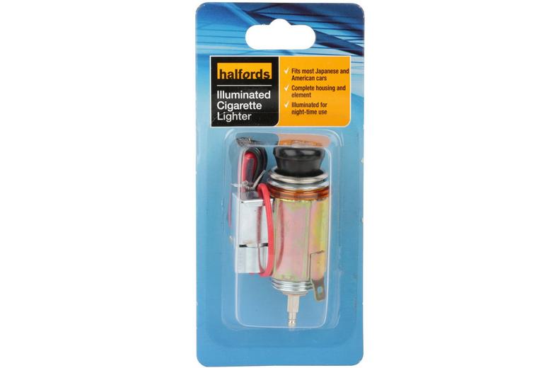 Halfords Illuminated Cigarette Lighter Halfords Illuminated Cigarette Lighter
