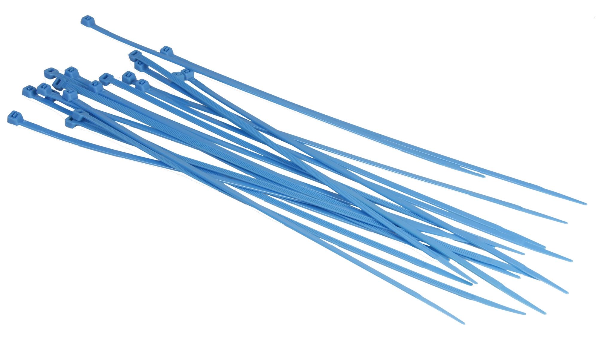 Halfords Cable Ties (Hfx411) Blue