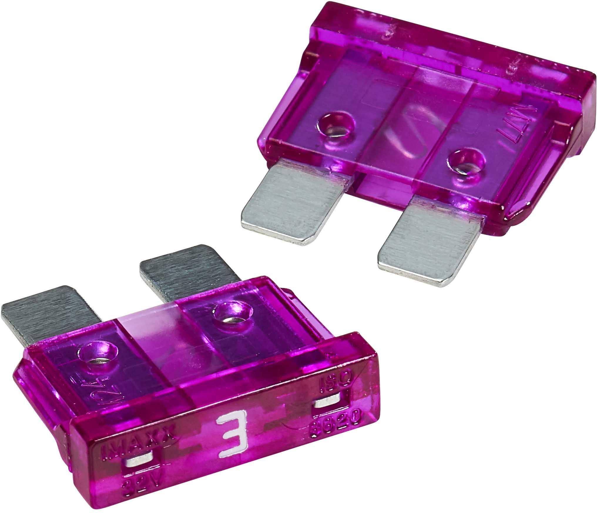 Halfords Blade Fuses 3 Amp (FUSE169)