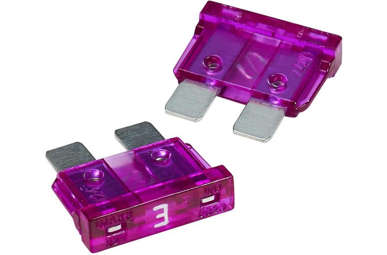 Halfords Blade Fuses 3 Amp (FUSE169) Halfords Blade Fuses 3 Amp (FUSE169)