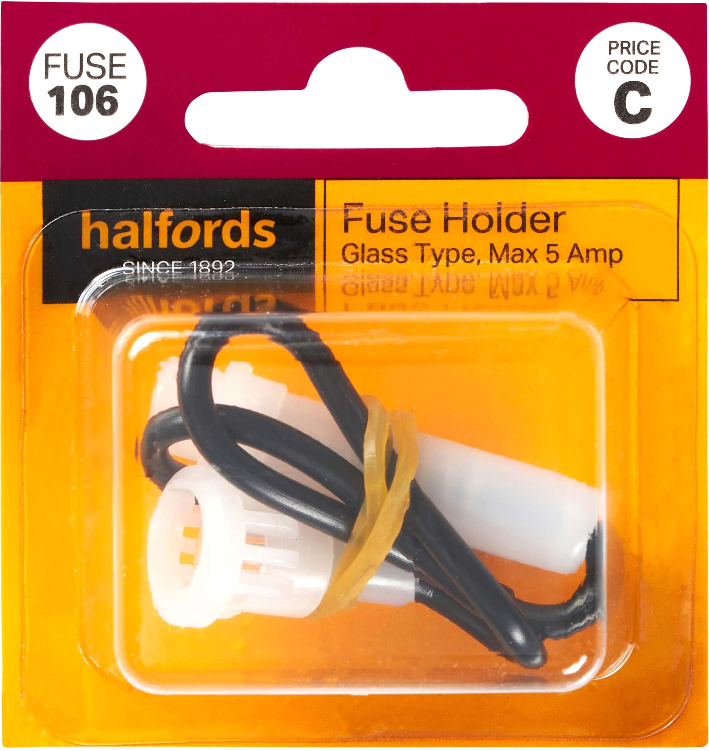 Halfords Fuse Holder (FUSE106)