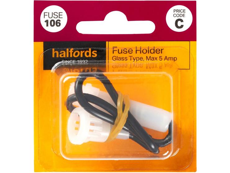 Halfords Fuse Holder (FUSE106)