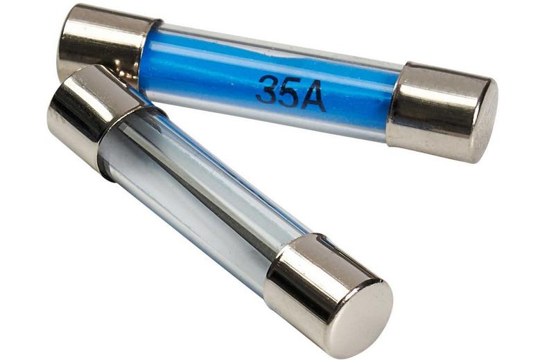 Halfords Glass Fuses 35 Amp (FUSE121) Halfords Glass Fuses 35 Amp (FUSE121)