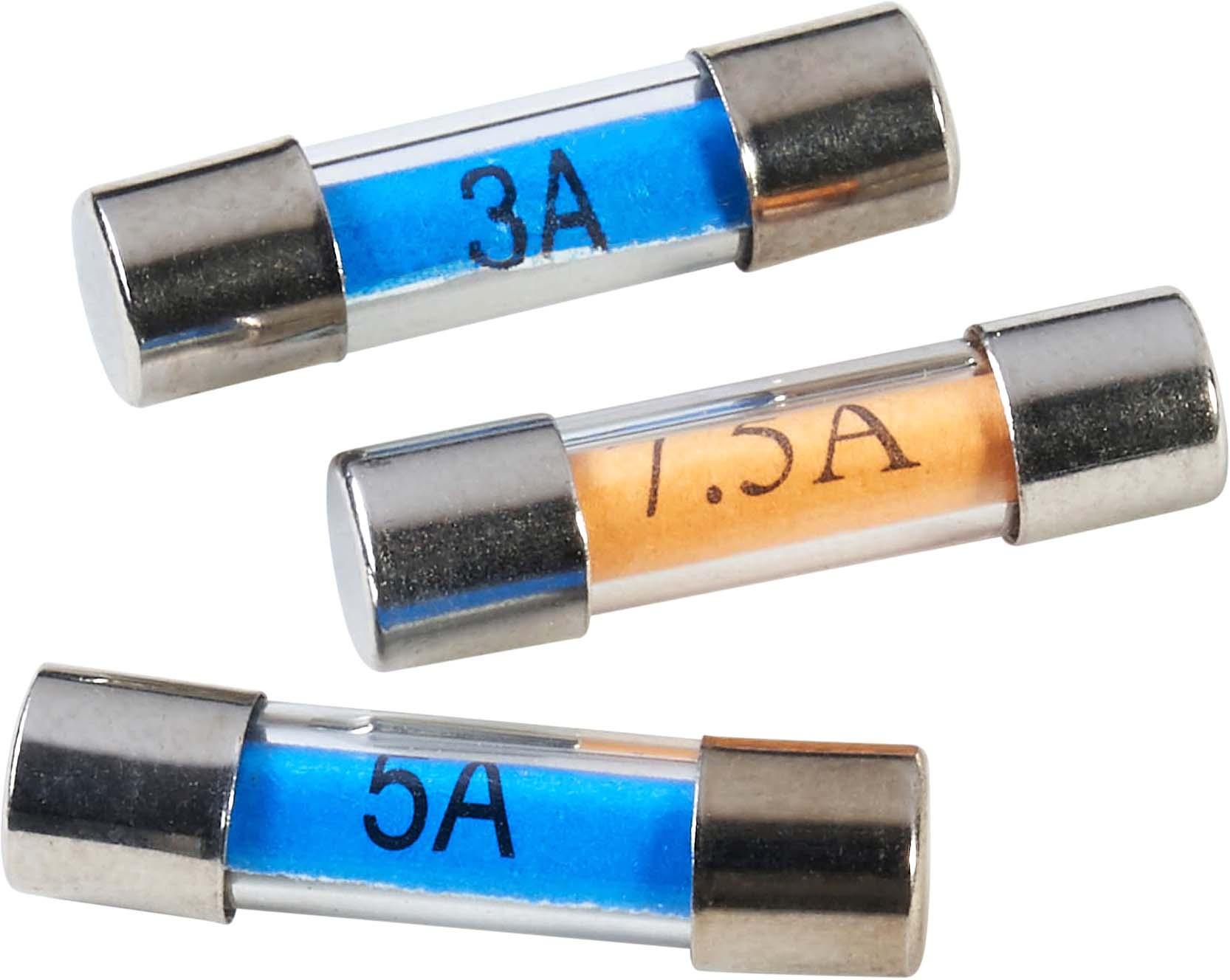 Halfords Assorted Radio Fuses 3/5/7.5 Amp (FUSE112)