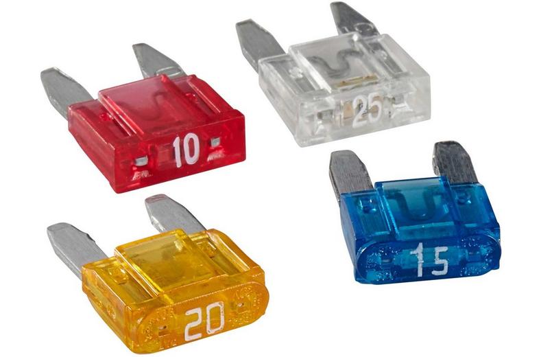Halfords Assorted LED Mini Blade Fuses 10/15/20/25/30 Amp (FUSE168) Halfords Assorted LED Mini Blade Fuses 10/15/20/25/30 Amp (FUSE168)
