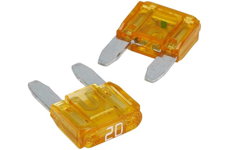 Halfords LED Mini Blade Fuses 20 Amp (FUSE165) Halfords LED Mini Blade Fuses 20 Amp (FUSE165)