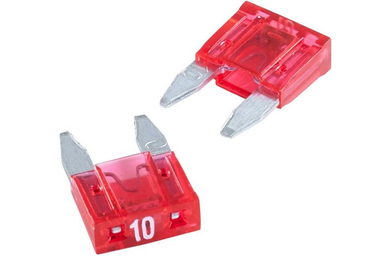 Halfords LED Mini Blade Fuses 10 Amp (FUSE163) Halfords LED Mini Blade Fuses 10 Amp (FUSE163)