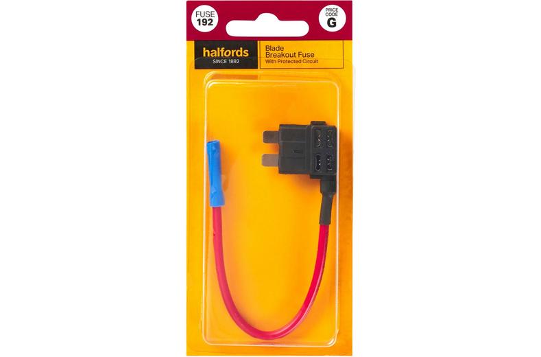 Halfords Blade Fuse with Protected Circuit (FUSE192) Halfords Blade Fuse with Protected Circuit (FUSE192)