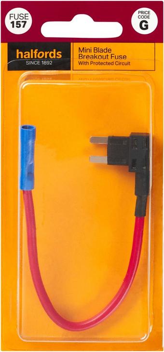 Halfords Mini Fuse With Protected Circuit (FUSE157)