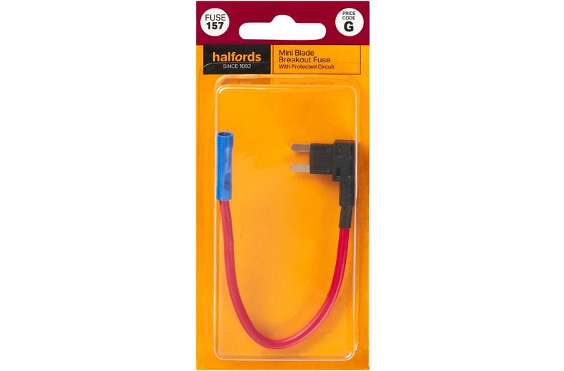 Halfords Mini Fuse With Protected Circuit (FUSE157) Halfords Mini Fuse With Protected Circuit (FUSE157)