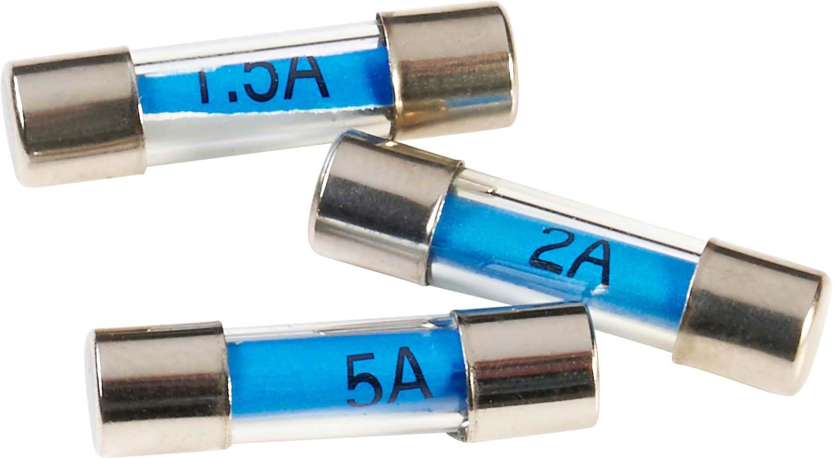 Halfords Assorted Radio Fuses 1.5/2/5 Amp (FUSE111)