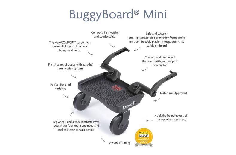 Lascal BuggyBoard® Mini - Red Lascal BuggyBoard® Mini - Red