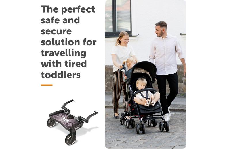 Lascal BuggyBoard Maxi - Black Lascal BuggyBoard Maxi - Black