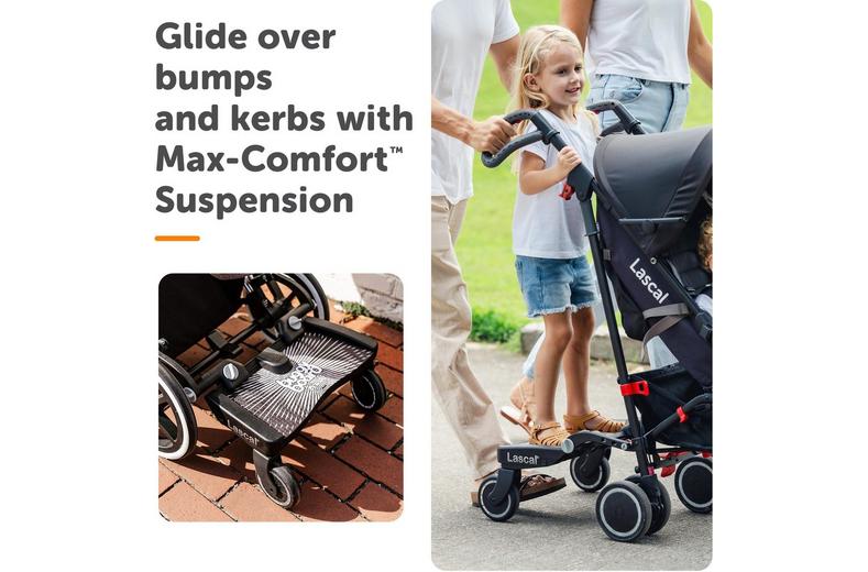 Lascal BuggyBoard Maxi - Black Lascal BuggyBoard Maxi - Black