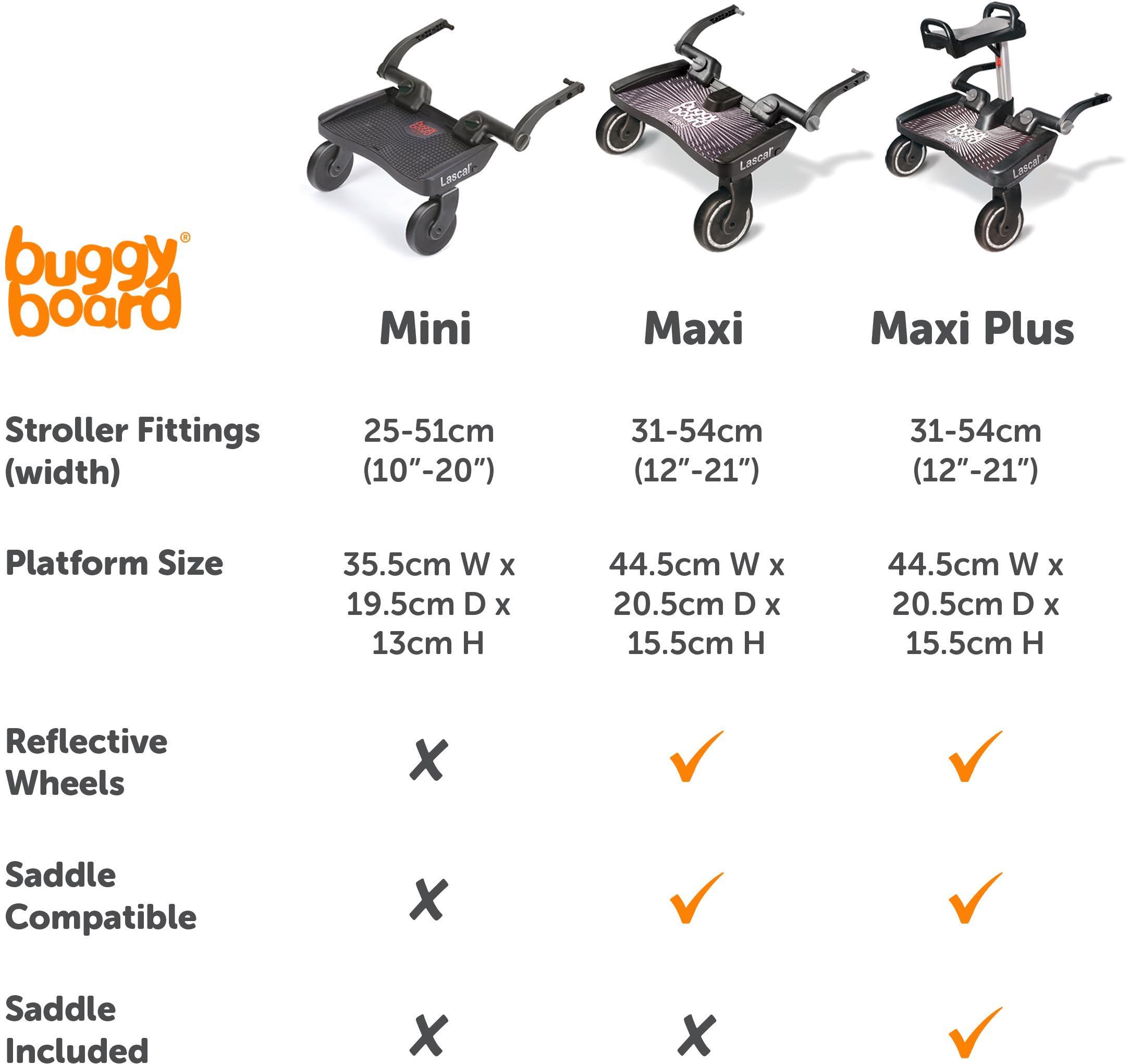 Lascal BuggyBoard Maxi - Black