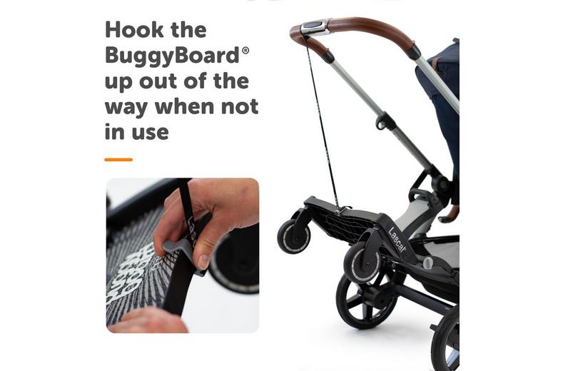 Lascal BuggyBoard® Maxi Plus - Black (with Saddle) Lascal BuggyBoard® Maxi Plus - Black (with Saddle)