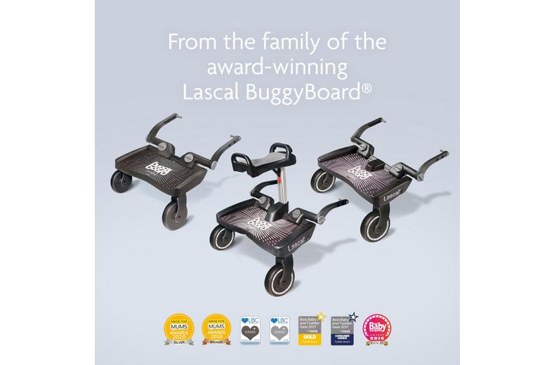 Lascal BuggyBoard® Maxi Plus - Black (with Saddle) Lascal BuggyBoard® Maxi Plus - Black (with Saddle)