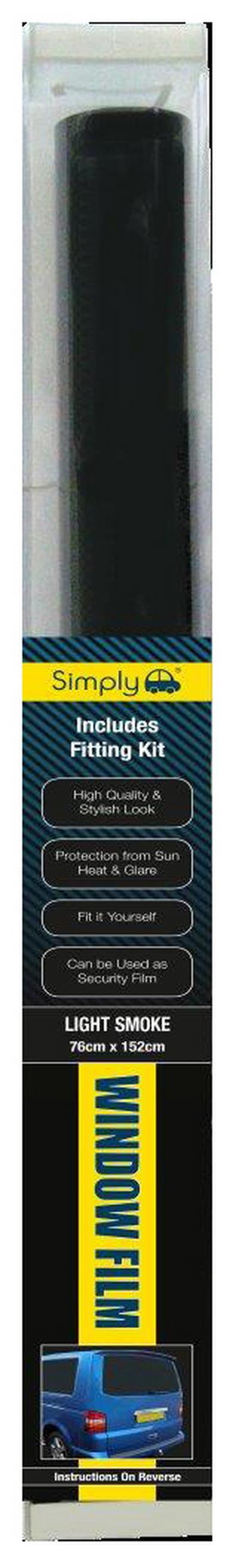 Simply Window Tint Light Smoke Film 76x152cm Simply Window Tint Light Smoke Film 76x152cm