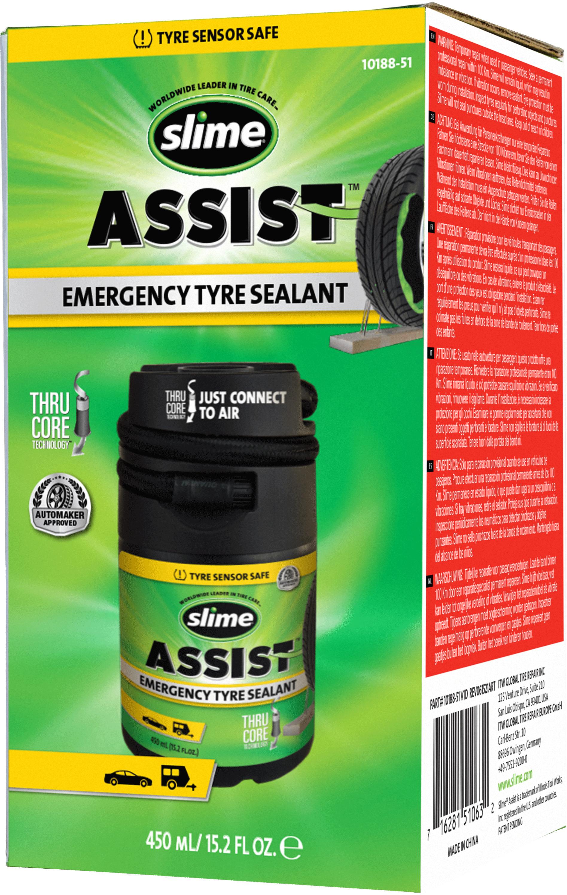 Slime Assist Car Tyre Sealant
