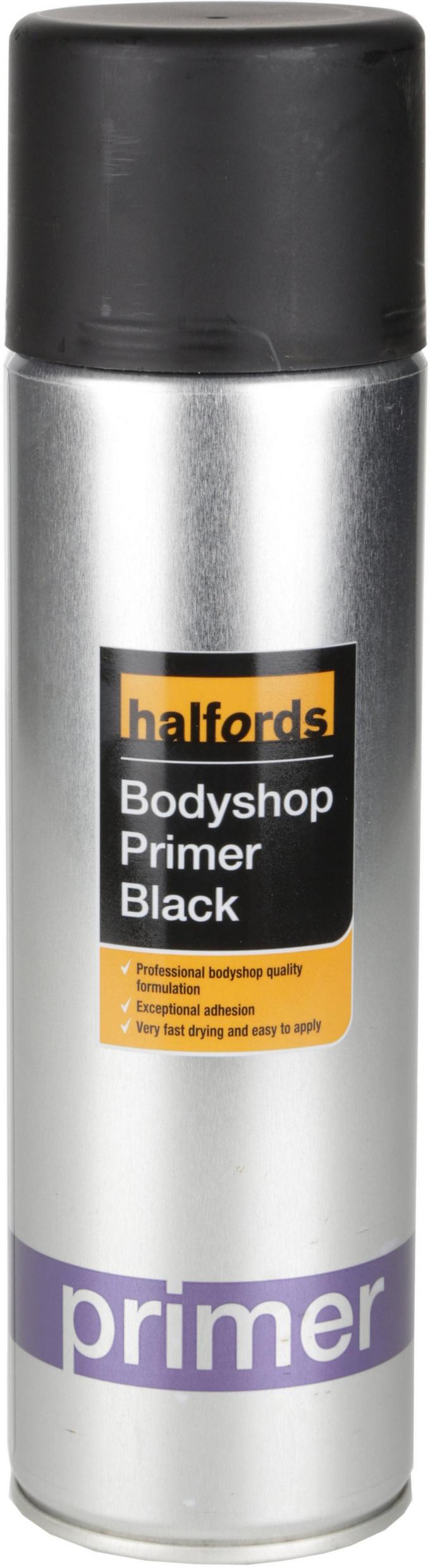 Halfords Bodyshop Primer Black