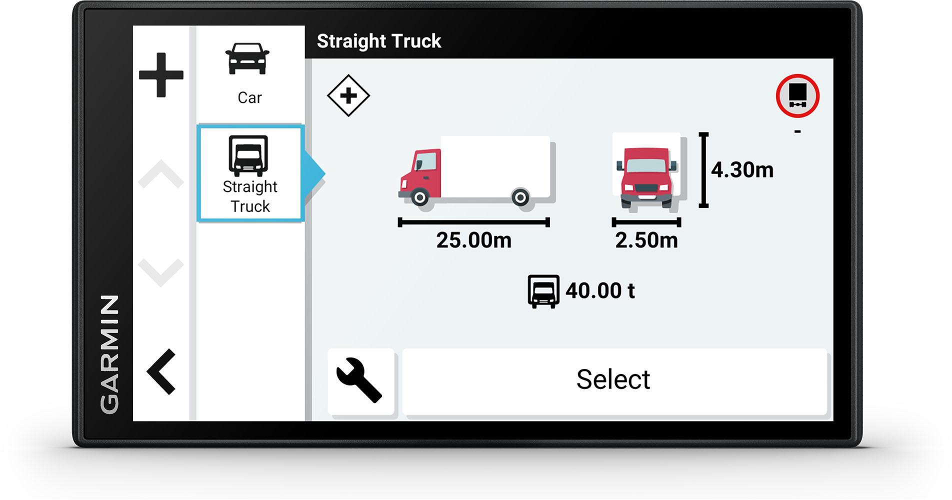 Garmin Dezl LGV610 6" Truck Sat Nav