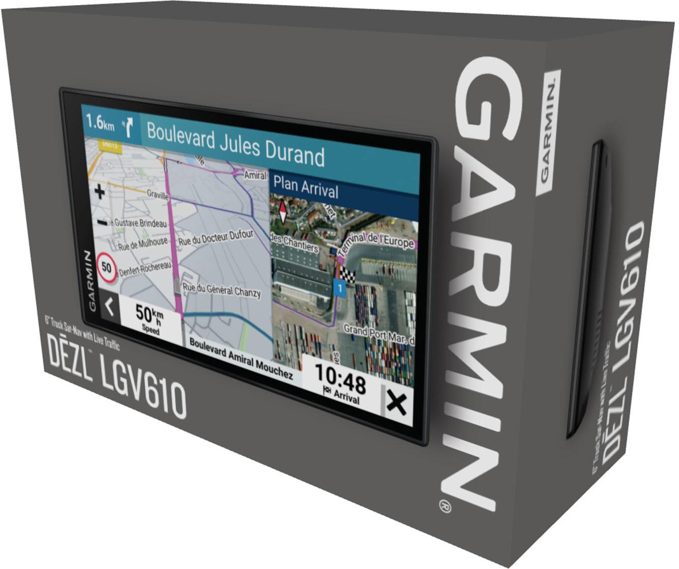 Garmin Dezl LGV610 6" Truck Sat Nav