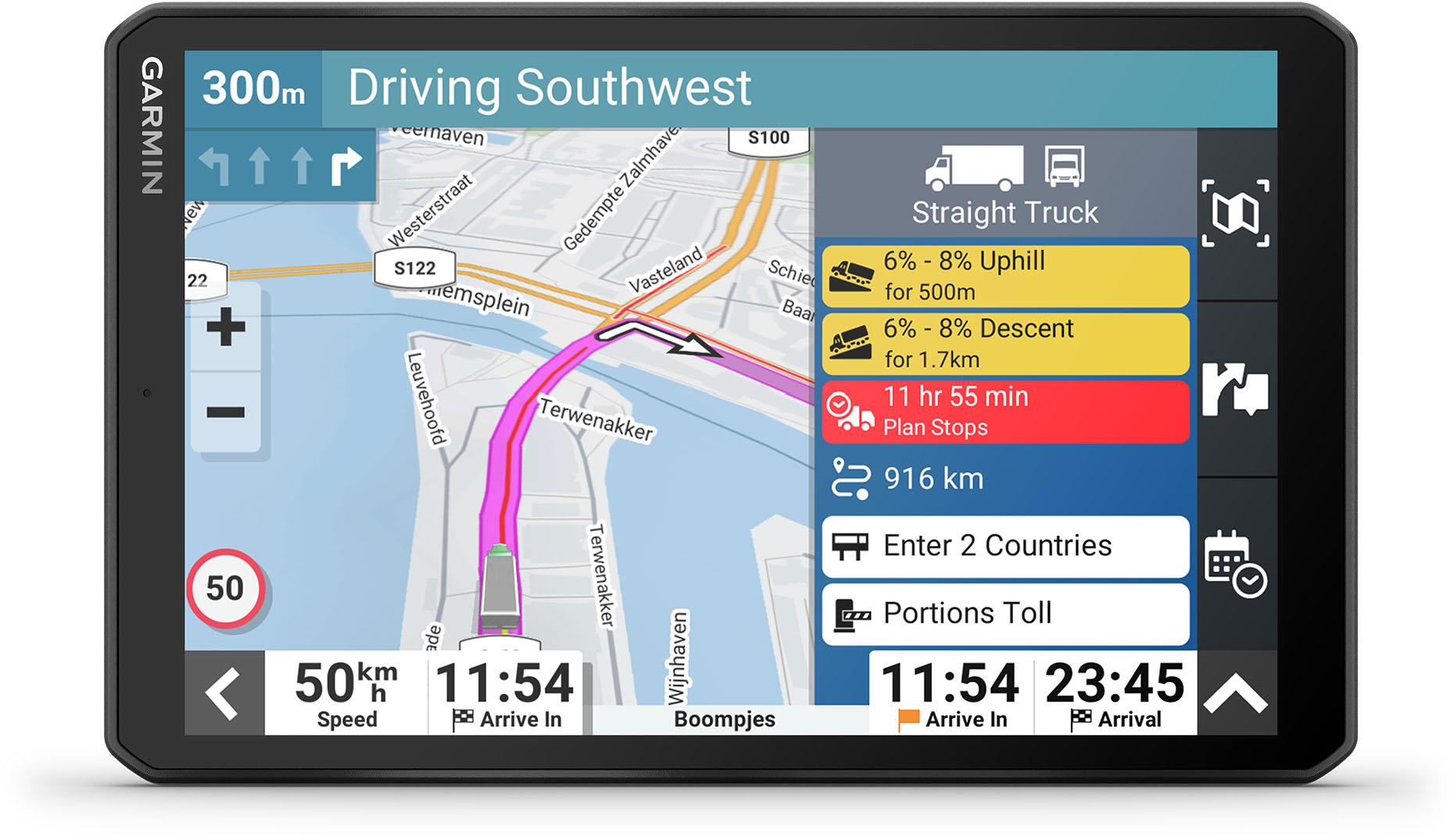 Garmin Dezl LGV810 8" Truck Sat Nav