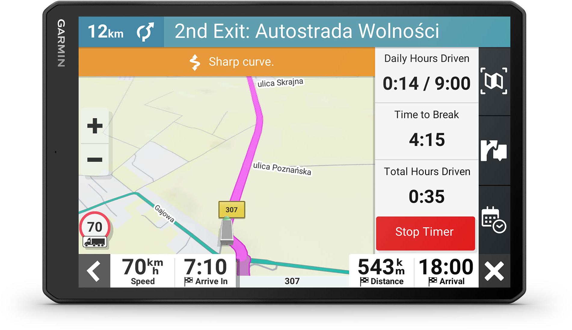 Garmin Dezl LGV1010 10" Truck Sat Nav