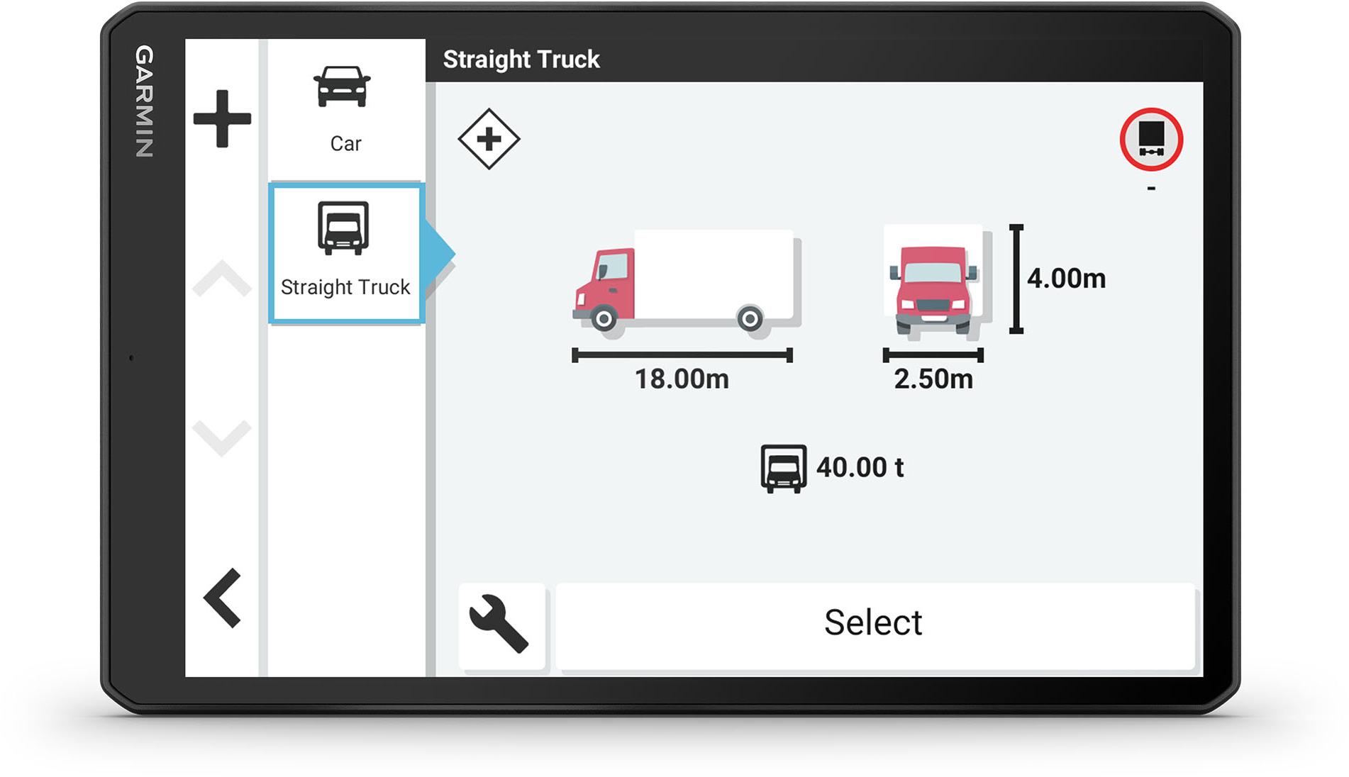 Garmin Dezl LGV1010 10" Truck Sat Nav