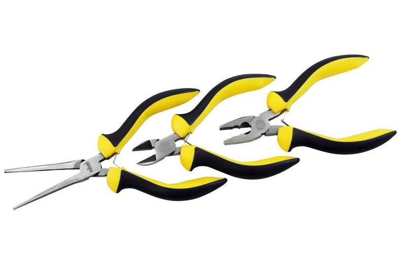 Rolson 3pc Mini Pliers Set Rolson 3pc Mini Pliers Set