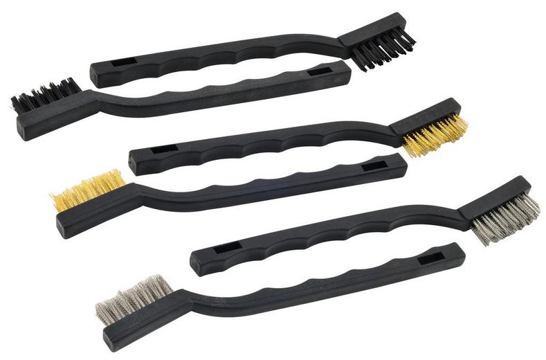 Rolson 6pc Mini Wire Brush Set Rolson 6pc Mini Wire Brush Set
