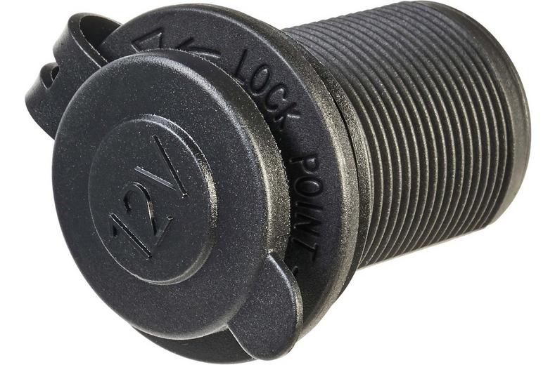 Halfords 12V Power Socket 15A with cover (No LED) (ELEC167) Halfords 12V Power Socket 15A with cover (No LED) (ELEC167)