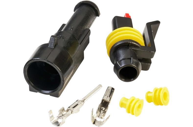 Halfords 1 Way Superseal Kit (Male and Female) (ELEC176) Halfords 1 Way Superseal Kit (Male and Female) (ELEC176)