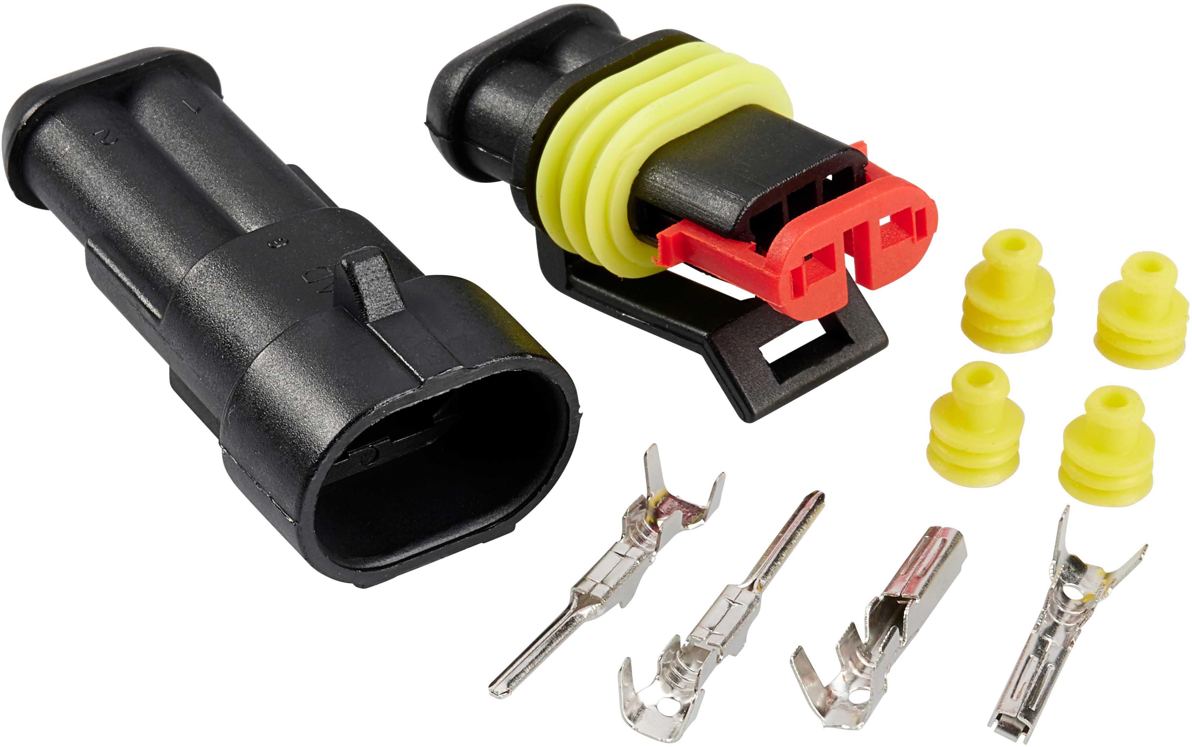 Halfords 2 Way Superseal Kit (Male and Female) (ELEC177)