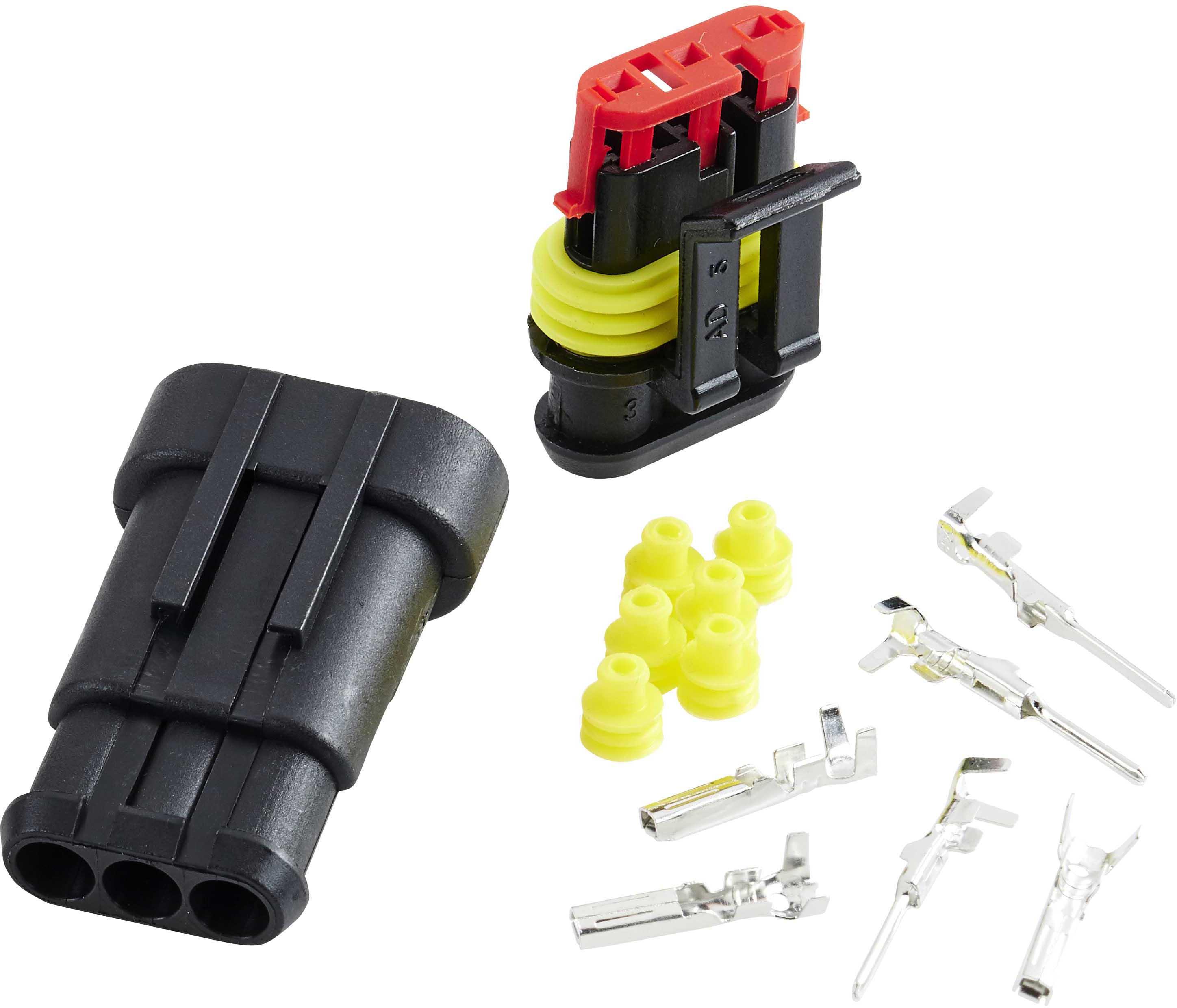 Halfords 3 Way Superseal Kit (Male and Female) (ELEC195)